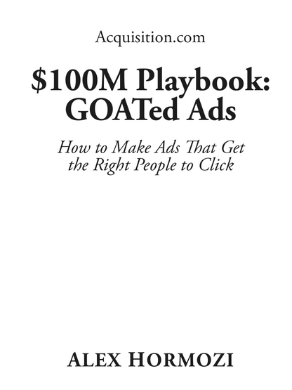 $100M® Money Models FREE Digital Bundle + 12 Playbooks ($6000)